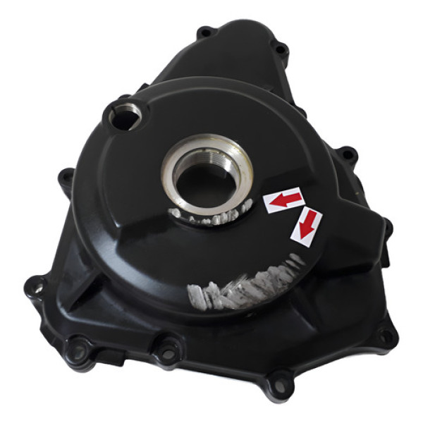 Tampa Estator Kawasaki Z500 25/25 Ralada Trincada 59862 Preto