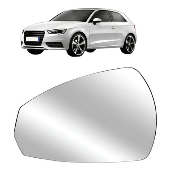 Lente De Retrovisor Audi A3 2013 A 2016
