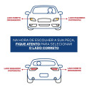 Farol Ford Ka 2019 2022 Mascara Negra Manual Lado Esquerdo