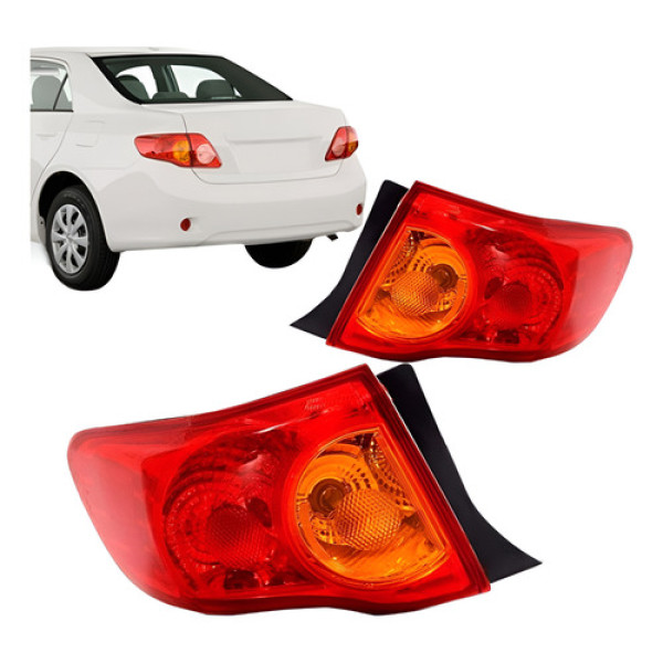 Sinaleira Traseira Corolla 2008 2009 2010 2011 Canto