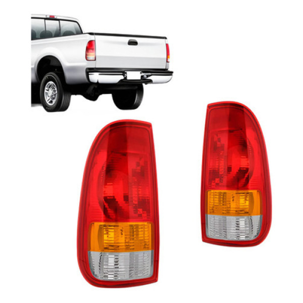 Par Lanterna Traseira Ford F250 99 00 01 02 03 04 05 A 2010