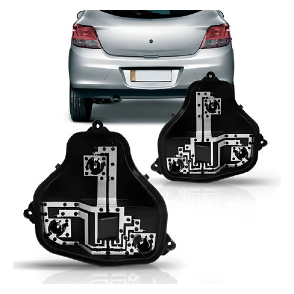 Circuito Da Lanterna Traseira Onix 2013 2014 2015 2016
