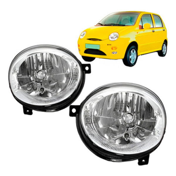 Par Farol Qq 2011 2012 2013 2014 Mascara Cromada