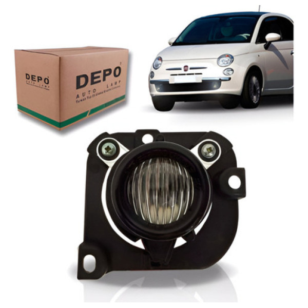 Farol Milha Fiat 500 Cinquecento Le Ano 09 10 11 12 Depo