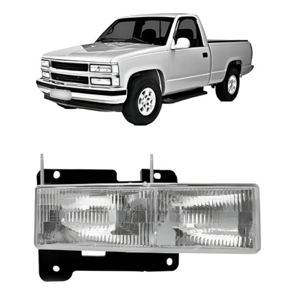 Farol Silverado 98 99 2000 2001 2002 2003 2004 2005 2006 Gm