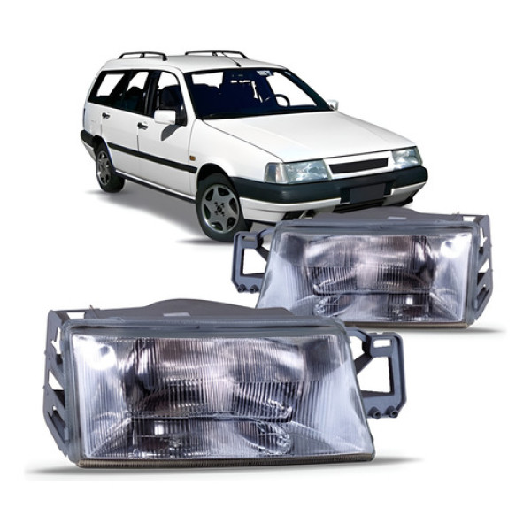 Par Farol Tempra Sw 1991 92 93 94 1995 Cromado