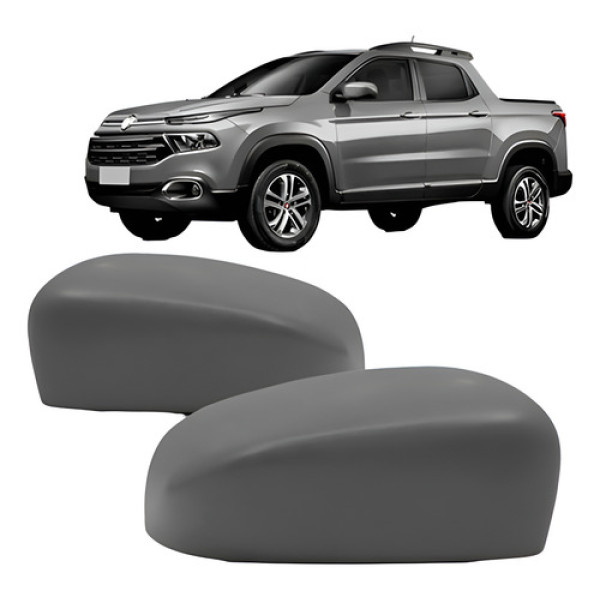 Par Capa Retrovisor Fiat Toro 2016/2018 Com Garantia