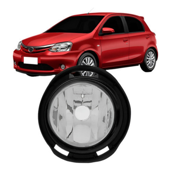 Farol Milha Auxiliar Etios 2012 13 14 15 2016 2017 C Suporte