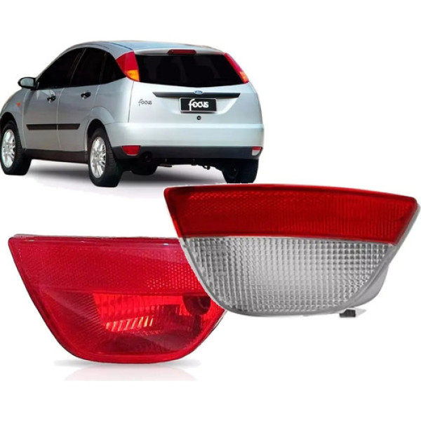 Par Lanterna Parachoque Traseiro Ford Focus Hatch 98 A 08