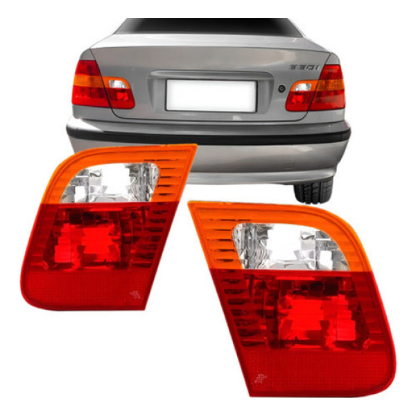 Sinaleira Traseira Bmw Serie 3 02 03 04 05 Tampa Tricolor