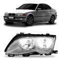 Farol Bmw S3 1999 2000 2001 Máscara Cinza Modelo Original