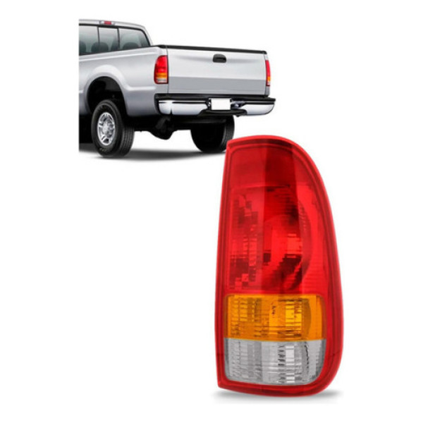 Lanterna Traseira Ford F250 1999 00 01 02 03 04 05 A 2010