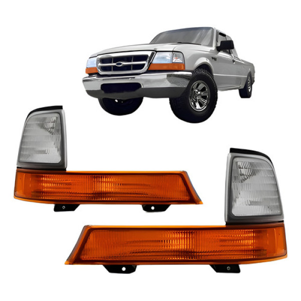 Pisca Seta Ranger 1998 99 00 01 02 03 2004 Cristal Âmba Lado