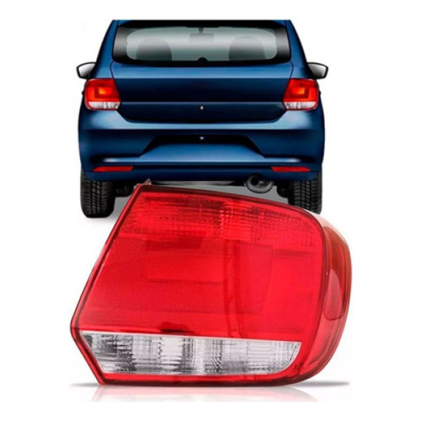Lanterna Traseira Gol G6 2013 2014 2015 2016 Cristal Valeo