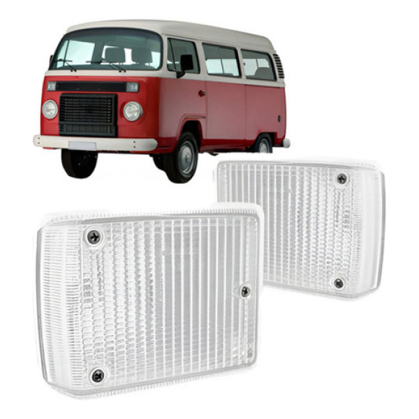 Jogo Pisca Seta Kombi Clipper 1975 76 77 78 79/2009 Cristal