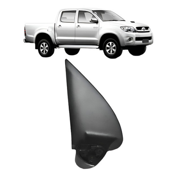 Pé De Retrovisor Hilux 2005 A 2011 Plastico.