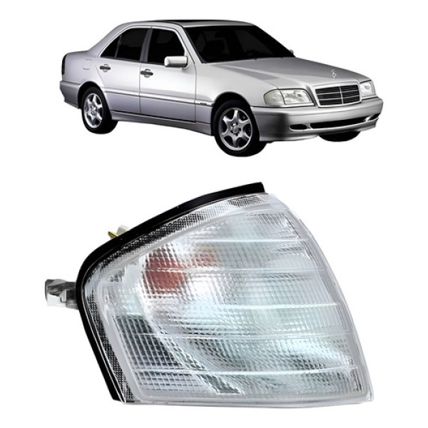 Lanterna Dianteira Mercedes C220 1994 A 00 Cristal Promoçã