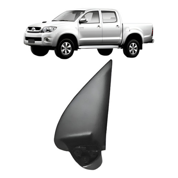 Pé De Retrovisor Hilux 2005 A 2011 Plastico.