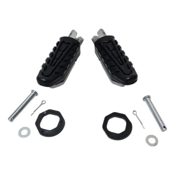 Par Pedaleira Traseira Cg Titan 160 Start 160 Fan 160