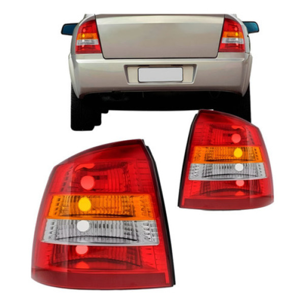 Lanterna Traseira Astra 1998 1999/2002 Sedan Tricolor Oferta