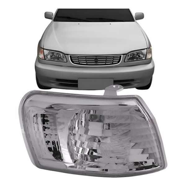 Pisca Seta Corolla 1998 99 00 01 2002 Com Lâmpada Brasileir