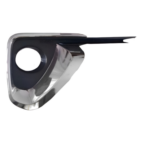 Grade Milha Hilux Sw4 2016-2020 Com Friso Cromado Esquerdo