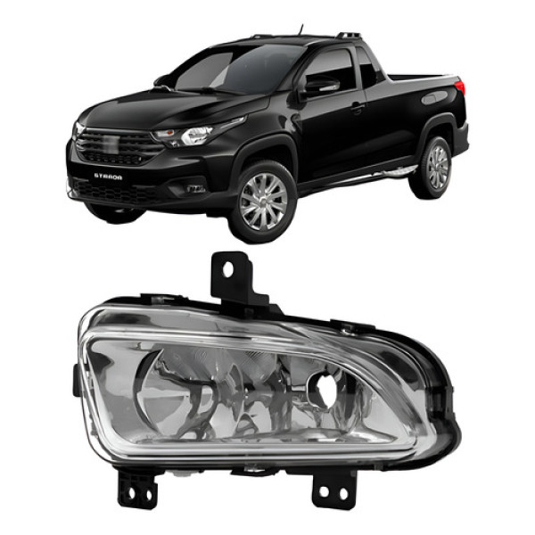 Farol Milha Strada 2020 2021 2022 Cromado