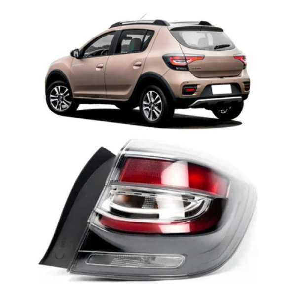 Lanterna Sandero Stepway Fume 2020 2021 2022 2023 2024