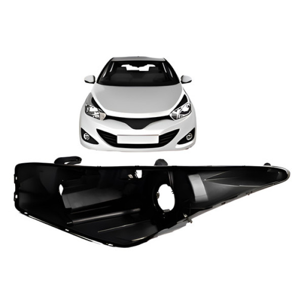 Carcaça Farol Dir Hb20 2012 2013 2014 2015 2016 2017 2018 19 Direito