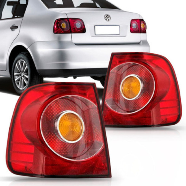 Sinaleira Traseira Canto Polo 2012 A 2015 Sedan Rubi