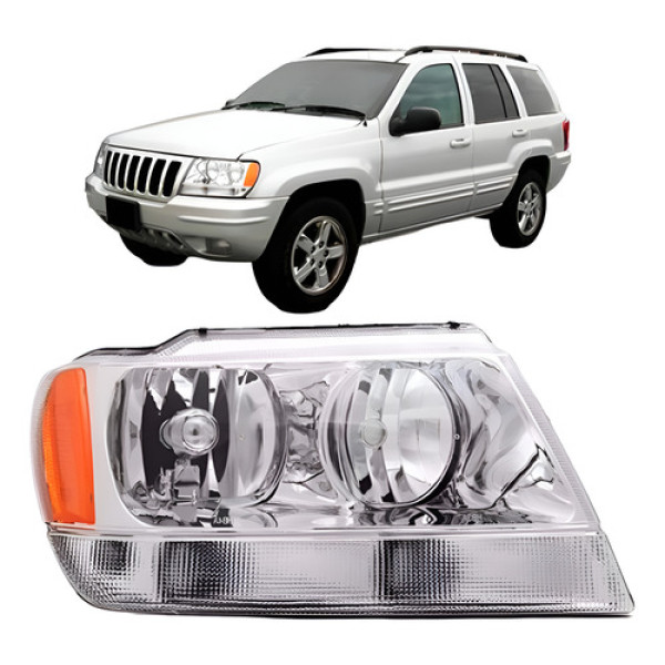 Farol Grand Cherokee Sport 2002 A 2003