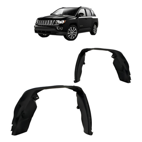 Par Parabarro Dianteiro Jeep Compass 2011 A 2015