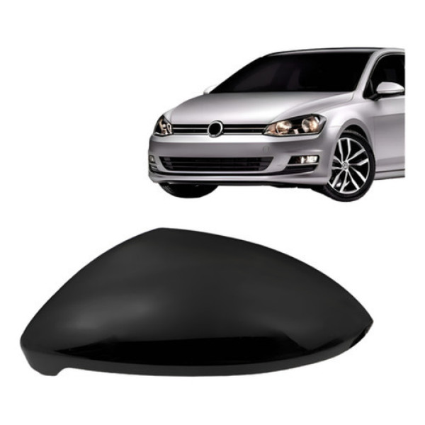 Capa Retrovisor Golf 2014 2015 2016 Com Furo Pisca Primer