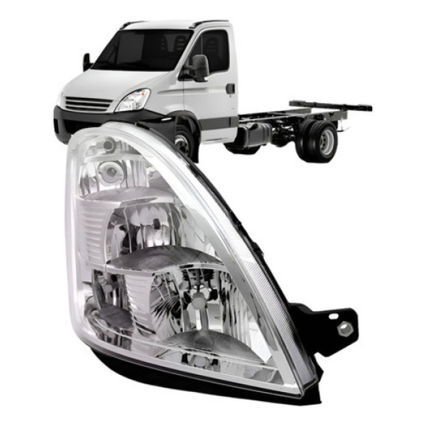 Farol Para Iveco 2008 09 10 11 12 13 14 15 A 2019 Elétrico