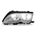 Farol Bmw S3 1999 2000 2001 Máscara Cinza Modelo Original