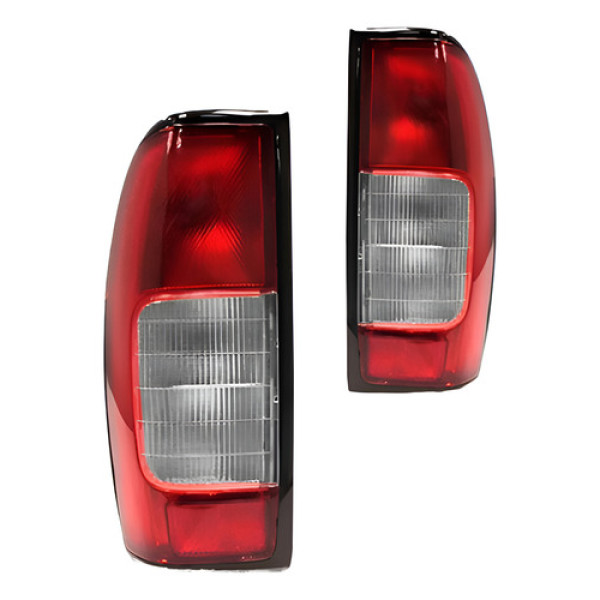 Par Lanterna Traseira Nissan Frontier 1998-2002 Cristal