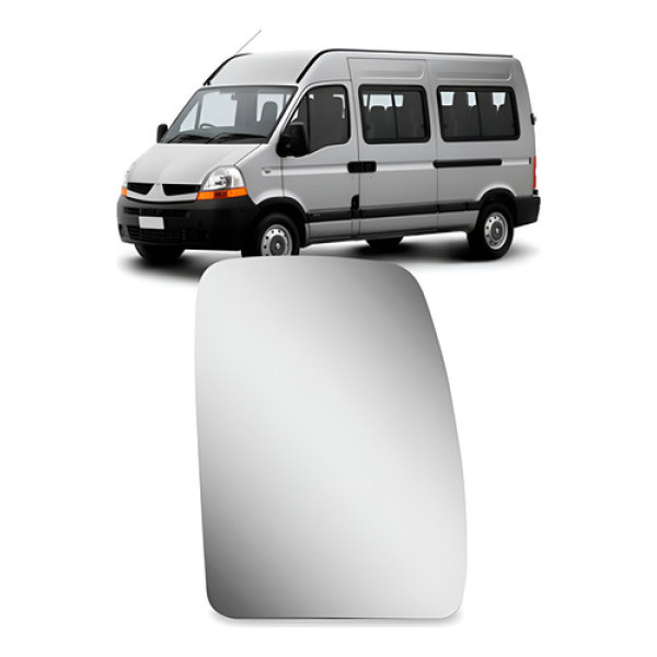 Lente Retrovisor Master 2003 A 2012 Superior C/ Aquecedor