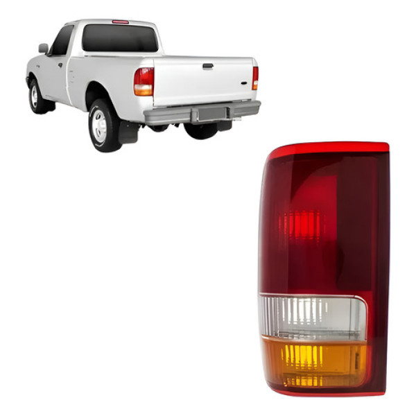 Lanterna Ford Ranger 1993 1994 1995 1996 1997 Tricolor Lado