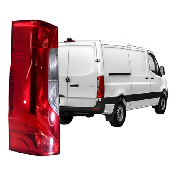 Lanterna Traseira Sprinter C/ Led 2019 A 2022