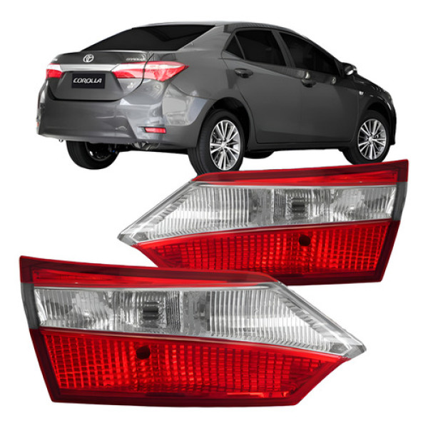 Lanterna Porta Mala Corolla Gli 2015 2016 Sem Led