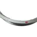 Aro Roda Traseira Three Heads 2,5x18 Detalhes 56613 Prateado