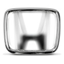 Emblema Grade Honda  Civic 1996 A 2000 Cromado