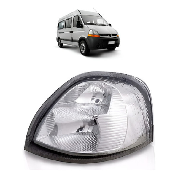 Farol Master 2009 2010 2011 2012 Eletrico C/motor Esquerdo/motorista