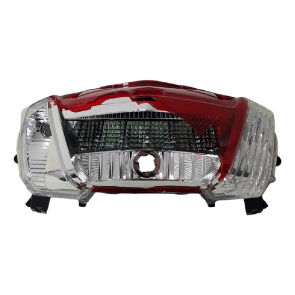 Lanterna Traseira Yamaha N Max 160 17/20 Quebrada 56873 Ambos Lados Vermelho