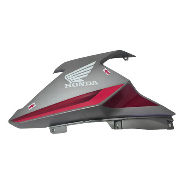 Carenagem Aba Tanque Esq Honda Cg160 Titan 2025 Avaria 61278 Prateado