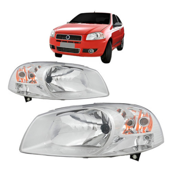 Par Farol Palio 08 A 12 Strada 14 A 16 Manual Reto Cromado