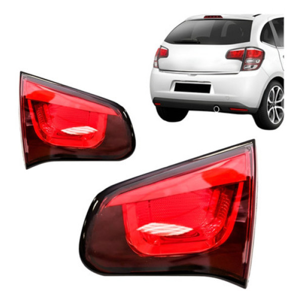 Sinaleira Traseira C3 2013 2014 2015 2016 Tampa