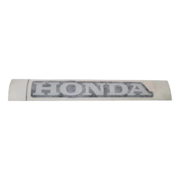Adesivo Emblema Moto Honda Original (unidade) Preto / Prata