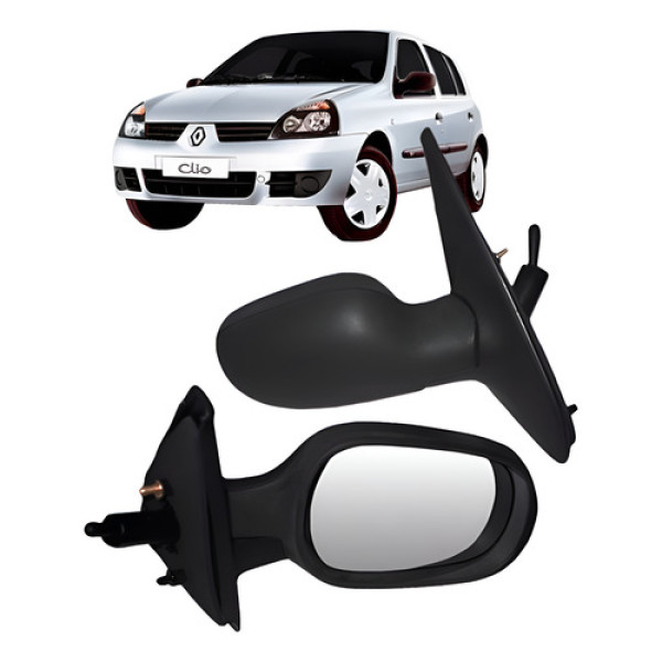 Retrovisor Clio 99 00 01 02 03 04 05 06 07 08 09 10 Manual-