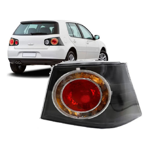Lanterna Traseira Lado Volkswagen Golf 2008/2012 Fume Canto